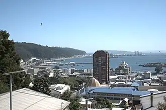 Blick auf Talcahuanos Hafen