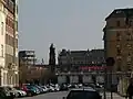 Bahnhof Dresden-Mitte am Rand der Friedrichstadt