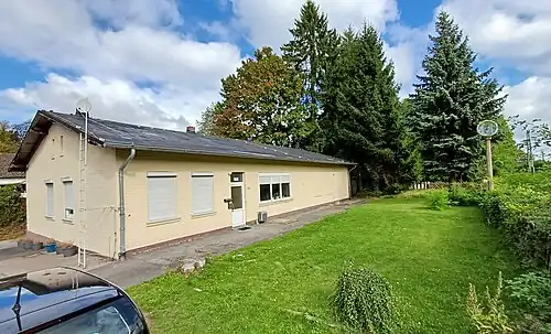 Restbauten der Bahnhofsanlage