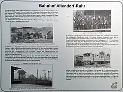 Gedenktafel vor Ort