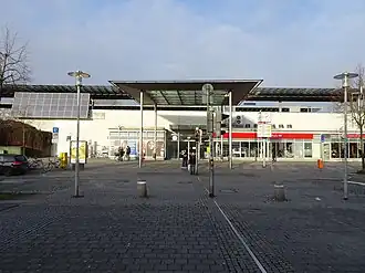 Südeingang des Delmenhorster Bahnhofs (2018)
