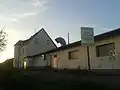 Das frühere Empfangsgebäude