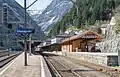 Bahnhof Göschenen, Gleisseite der SBB