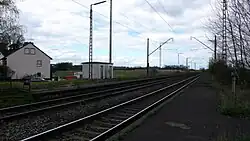 Ehemalige Bahnsteige