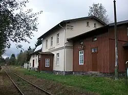 Bahnhof Hammerbrücke, Gleisansicht (2016)