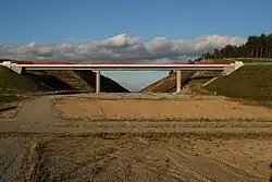 Zukünftiger Über­hol­bahn­hof Ilme­nau-Wolfs­berg (No­vem­ber 2006)