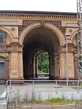 Bogendurchgang von der preußischen zur braunschweigischen Bahnsteigseite (2019)