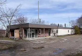 Empfangsgebäude des Bahnhofs (2019)