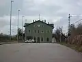 Bahnhof St. Egidien, Frontansicht (2016)