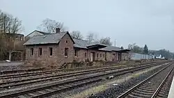 Denkmalgeschützter Güterschuppen (2023)