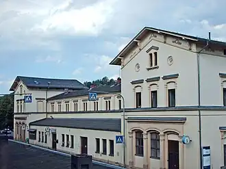 Bahnhof von Weilburg (heutiger Zustand)