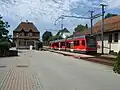 Bahnhof Wiedlisbach mit neuem «Bipperlisi»