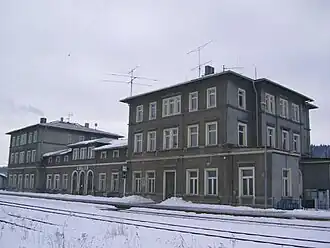 Empfangsgebäude, Bautzner Seite (2007)