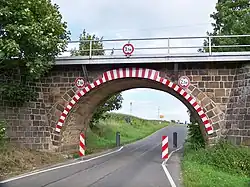 Eisenbahnbrücke über die Goethestraße (2011)