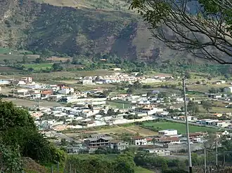 Panorama von Bailadores