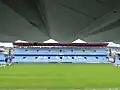 Blick auf die renovierte Grada Gol (April 2015)