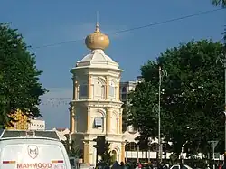 Der Balai Nobat, ein 18 Meter hoher Turm, der das Orchester des Sultans (Nobat) enthält. Erbaut im Jahre 1906.