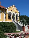 Eingang zum Afrika-Museum
