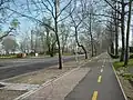 Radweg bei Balatonföldvár