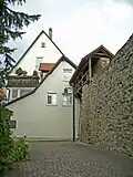 Teil der Stadtmauer im Zwinger