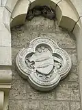 Wappen in der Schlosswand