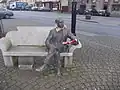 Statue von Percy French am Market House
