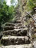 Aufstieg zur Burg