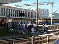 Hauptgebäude und Bahnsteige des Baltischen Bahnhofs