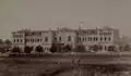 Bahnhofsgebäude um 1880