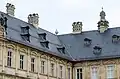 Zierschornsteine als barocke Kleinarchitekturen, Neue Residenz Bamberg
