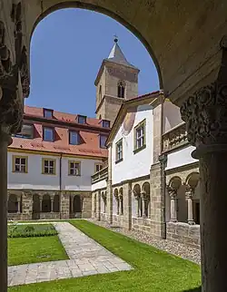Blick in den Kreuzganghof, 2024