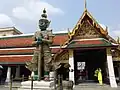 Einer von 12 Yaks, Wächter im Wat Phra Kaeo, Bangkok