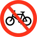 Verbot für Radverkehr