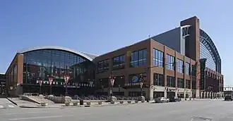 Das Gainbridge Fieldhouse im Oktober 2012