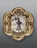 Bannwartschild des Gescheids (Flurgericht) von Grossbasel, um 1500
