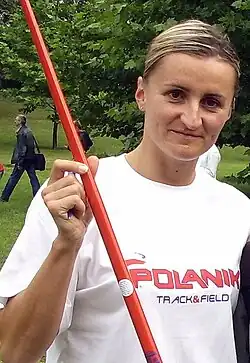 Barbara Madejczyk Rang neun mit 57,14&nbsp;m