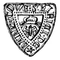 Siegel des Heinrich von Barnekow, Ritter 1333