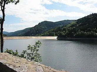 Staubecken des Krüth-Wildensteiner Stausees