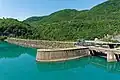 Staumauer der Barrage de Notre-Dame-de-Commiers