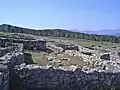 Reste der Burganlage von San Cibrao de Las