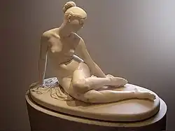 Nymphe mit Skorpion, Louvre