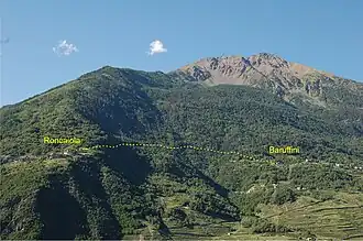rechts hinten, Monte Masuccio