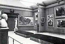 «Böcklinsaal» im Museum an der Augustinergasse, 1907
