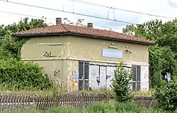 Der ehemalige Bahnhof von Ospedalicchio