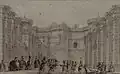 Innenhof, 1785