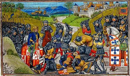 Die Schlacht von Aljubarrota