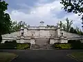 Frontansicht des Mausoleums