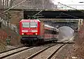 BR 143 + x-Wagen der S-Bahn Rhein-Ruhr