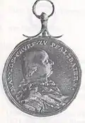 Modell von 1799, Avers