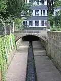 Bachbett nördlich der Wilhelminenstraße
